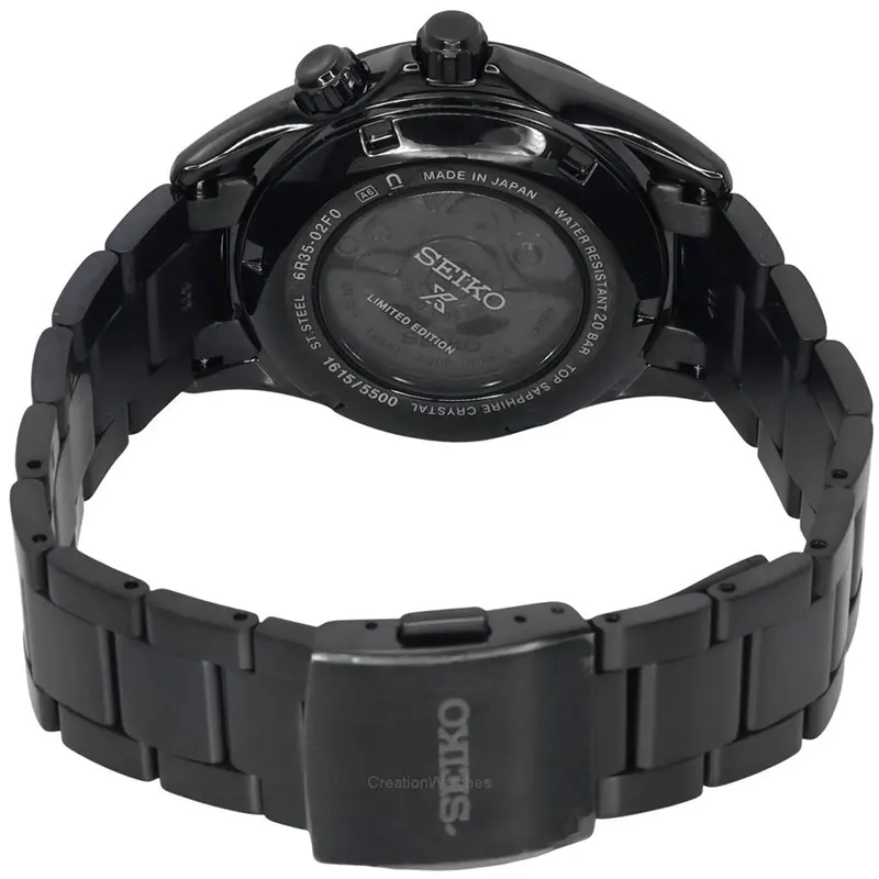 Seiko Men's  Black Prospex Limited Edition Watch| SPB337J1